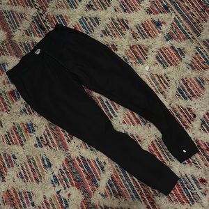 All in motion women’s black sweatpants with adjustable drawstring